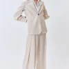 BLAZER EN LIN-VISCOSE