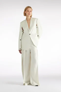 BLAZER EN LIN-VISCOSE