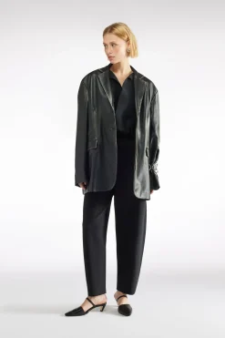 BLAZER EN VÃRITABLE CUIR