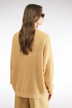 CARDIGAN EN MAILLE ANGLAISE