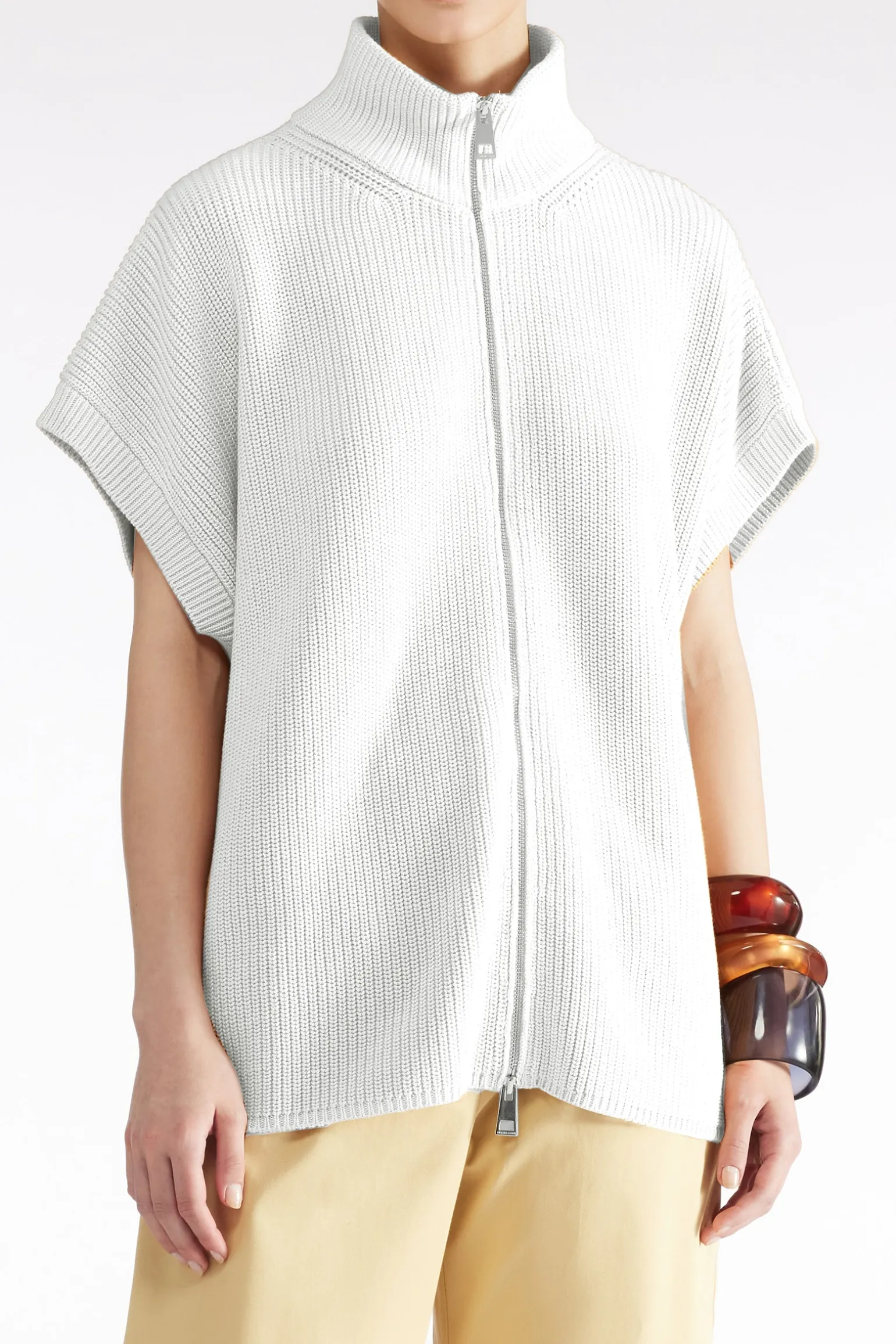 GILET AVEC FERMETURE ÃCLAIR