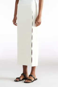 JUPE MIDI AJOURÃE