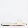 MULES PLATES AVEC BANDE