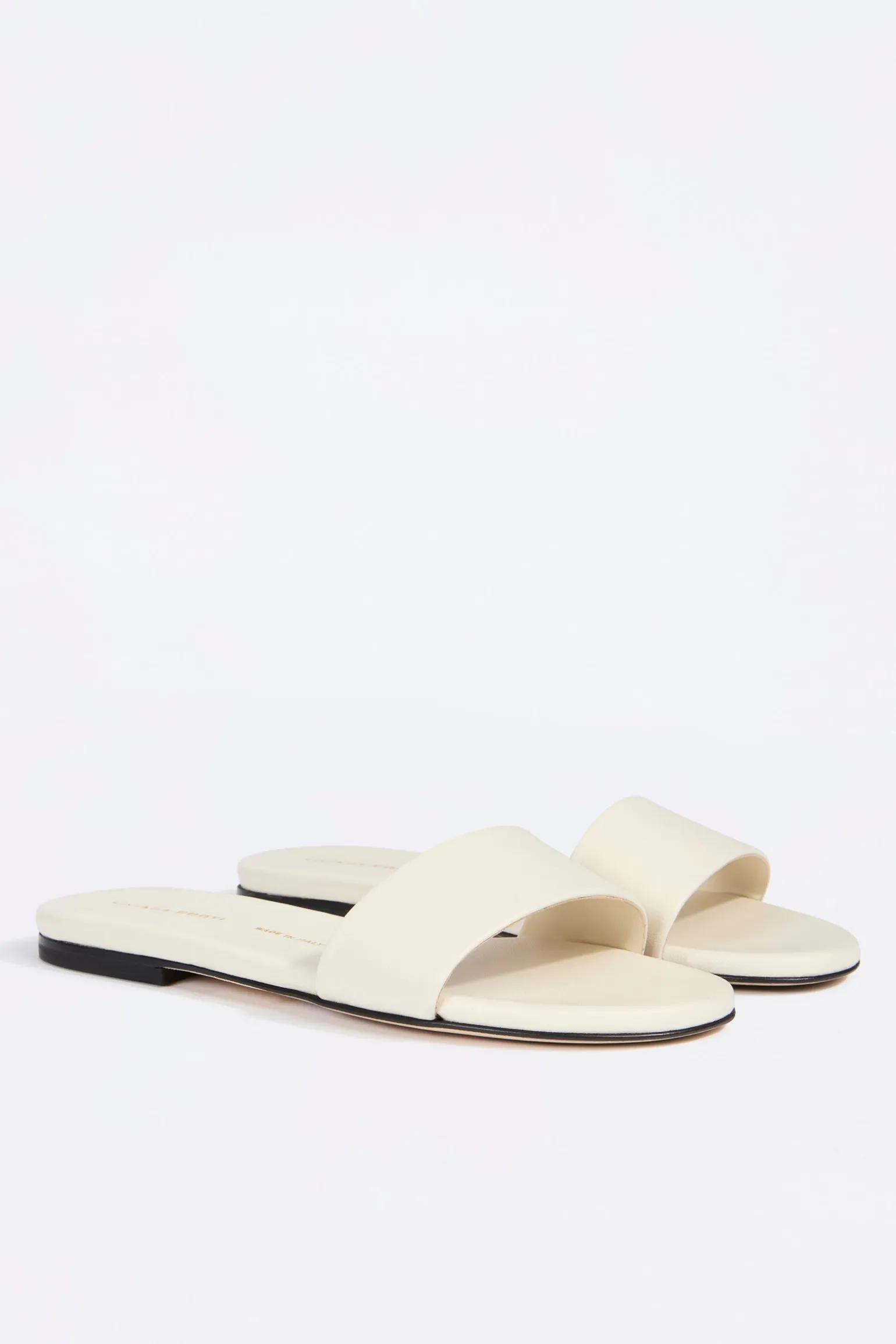 MULES PLATES AVEC BANDE