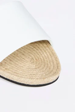 MULES PLATES AVEC BANDE