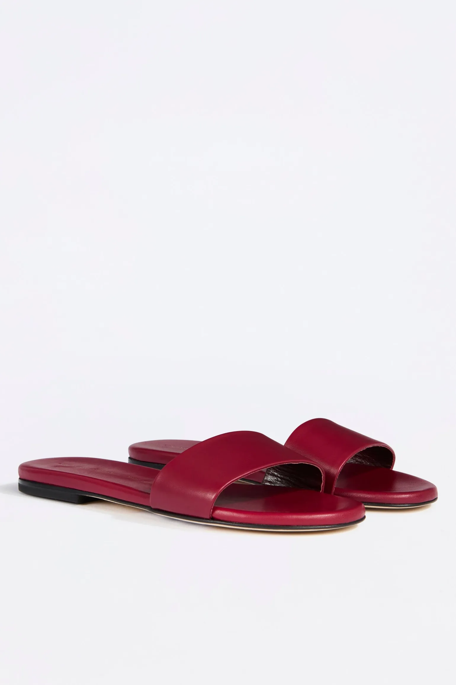 MULES PLATES AVEC BANDE