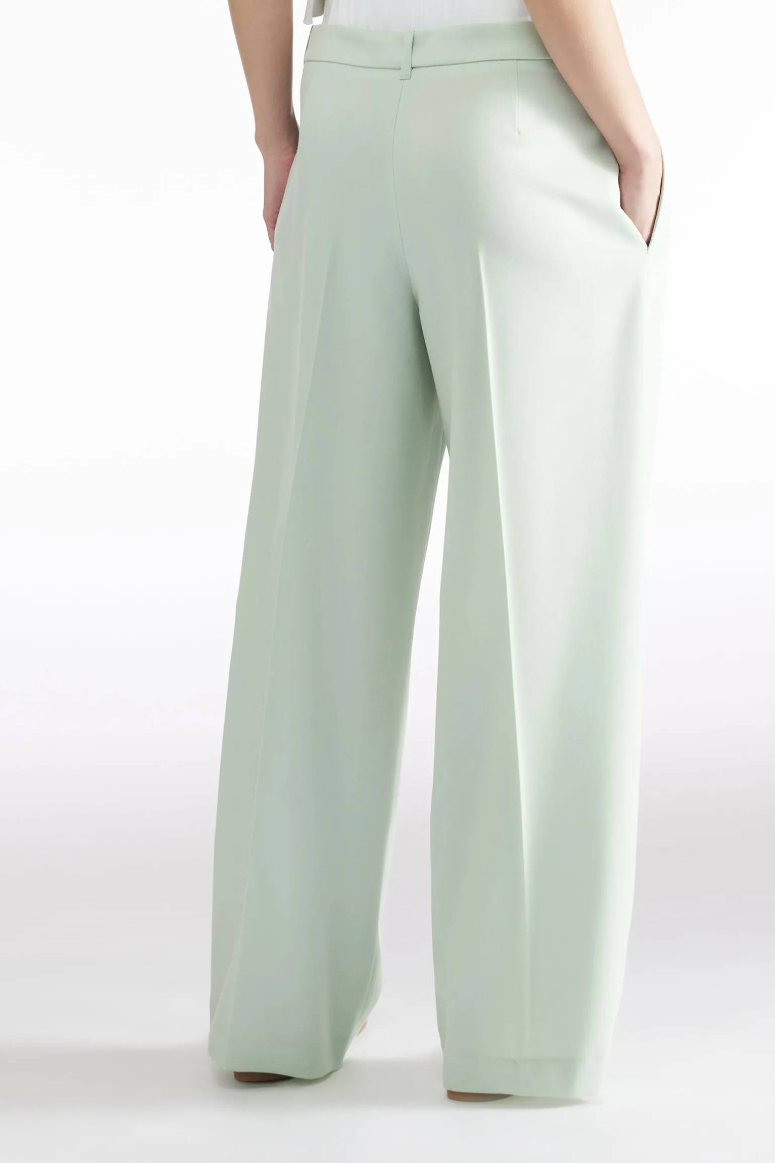 PANTALON Ã DOUBLE ÃPAISSEUR Ã LA TAILLE