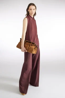 PANTALON Ã JAMBE LARGE