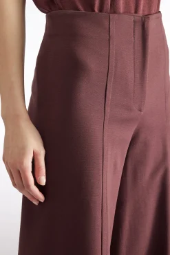 PANTALON Ã JAMBE LARGE