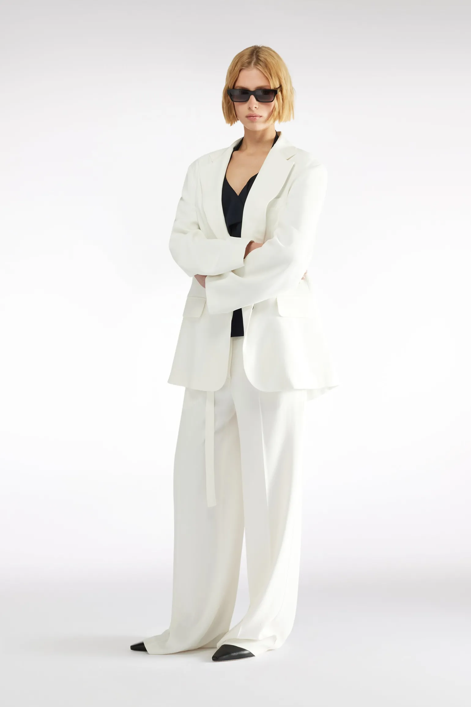 PANTALON AVEC DOUBLE BANDE Ã LA TAILLE