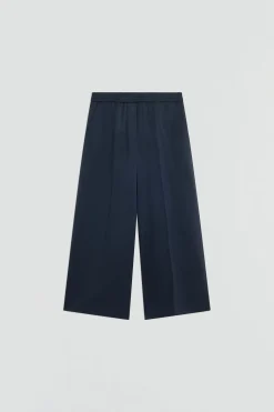 PANTALON EN GABARDINE DE LAINE