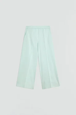 PANTALON EN GABARDINE DE LAINE