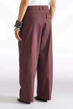 PANTALON EN SERGÃ DE COTON