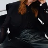 PANTALON EN VÃRITABLE CUIR