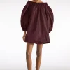 ROBE COURTE EN TAFFETAN