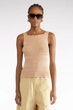 TOP EN TISSU MOULINÃ