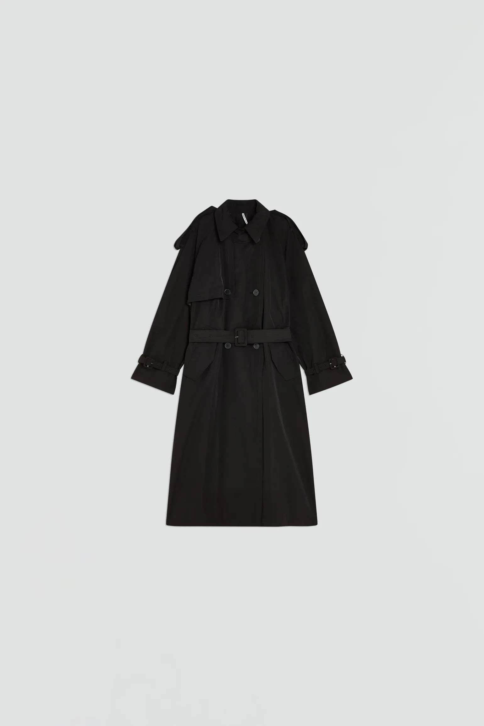 TRENCH EN NYLON Ã MÃMOIRE DE FORME