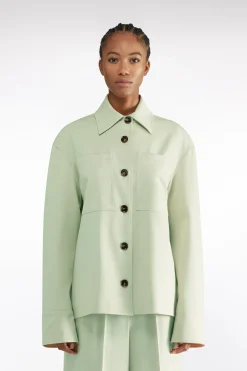 VESTE AVEC COL