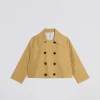 VESTE EN LIN-VISCOSE