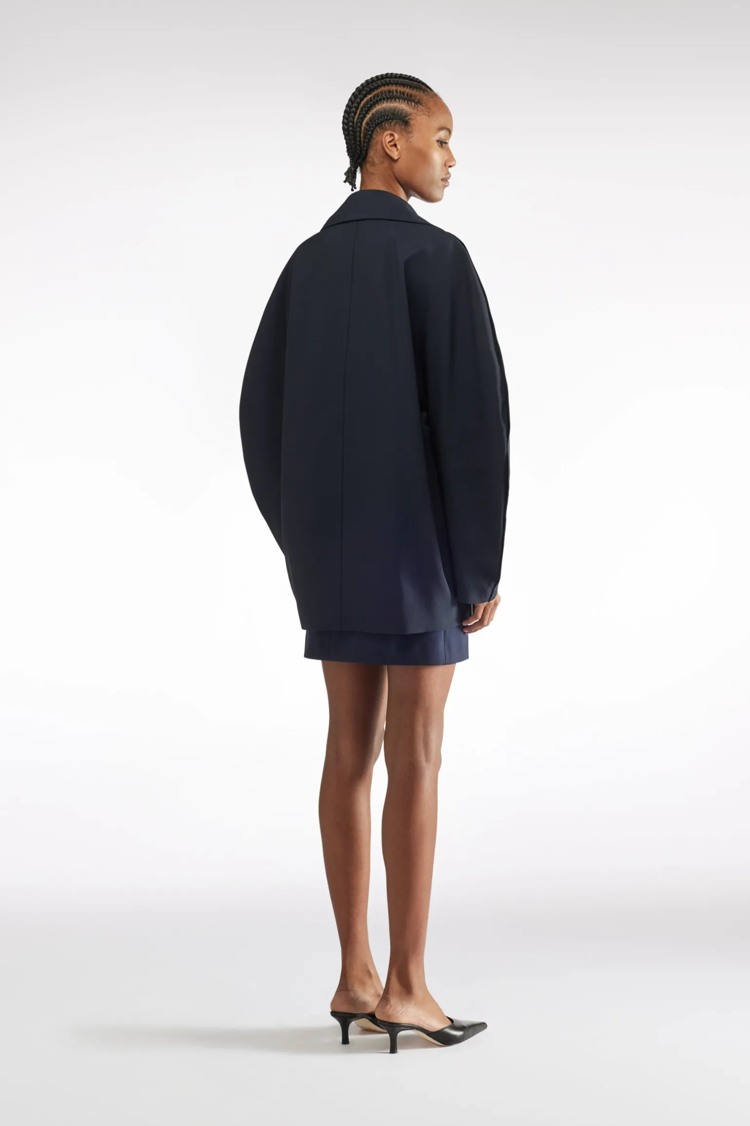 VESTE EN TOILE DE LAINE