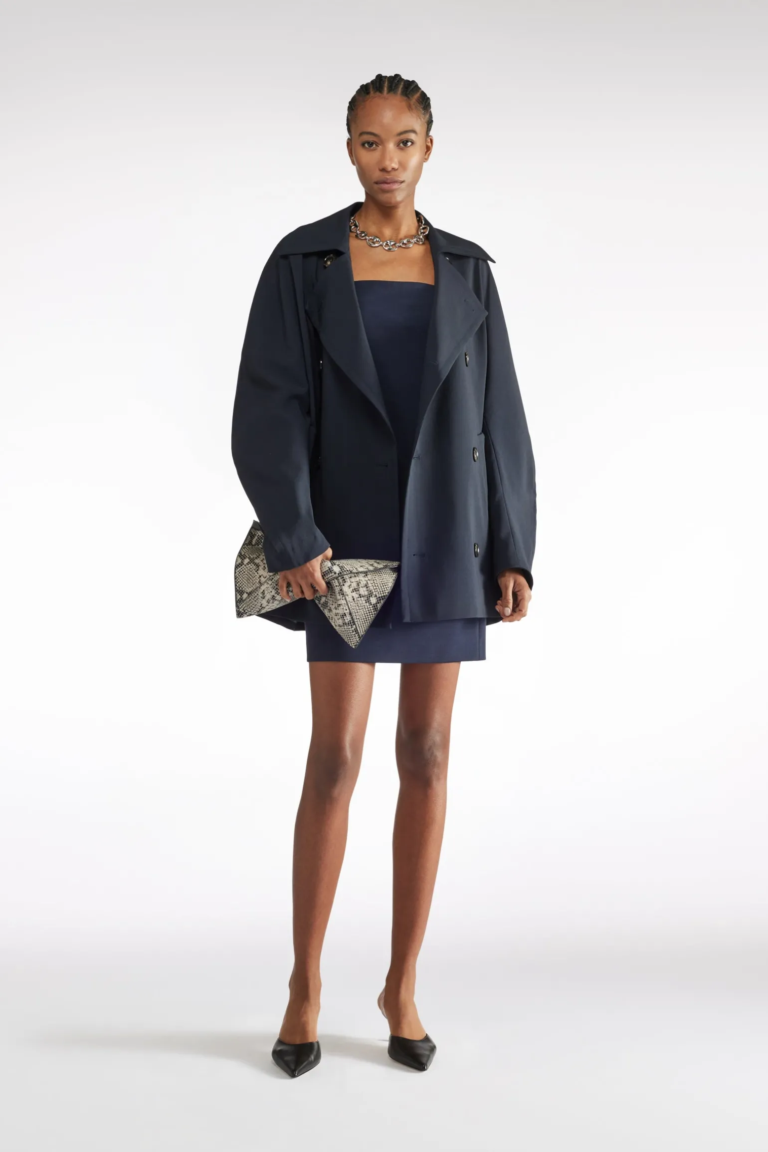 VESTE EN TOILE DE LAINE