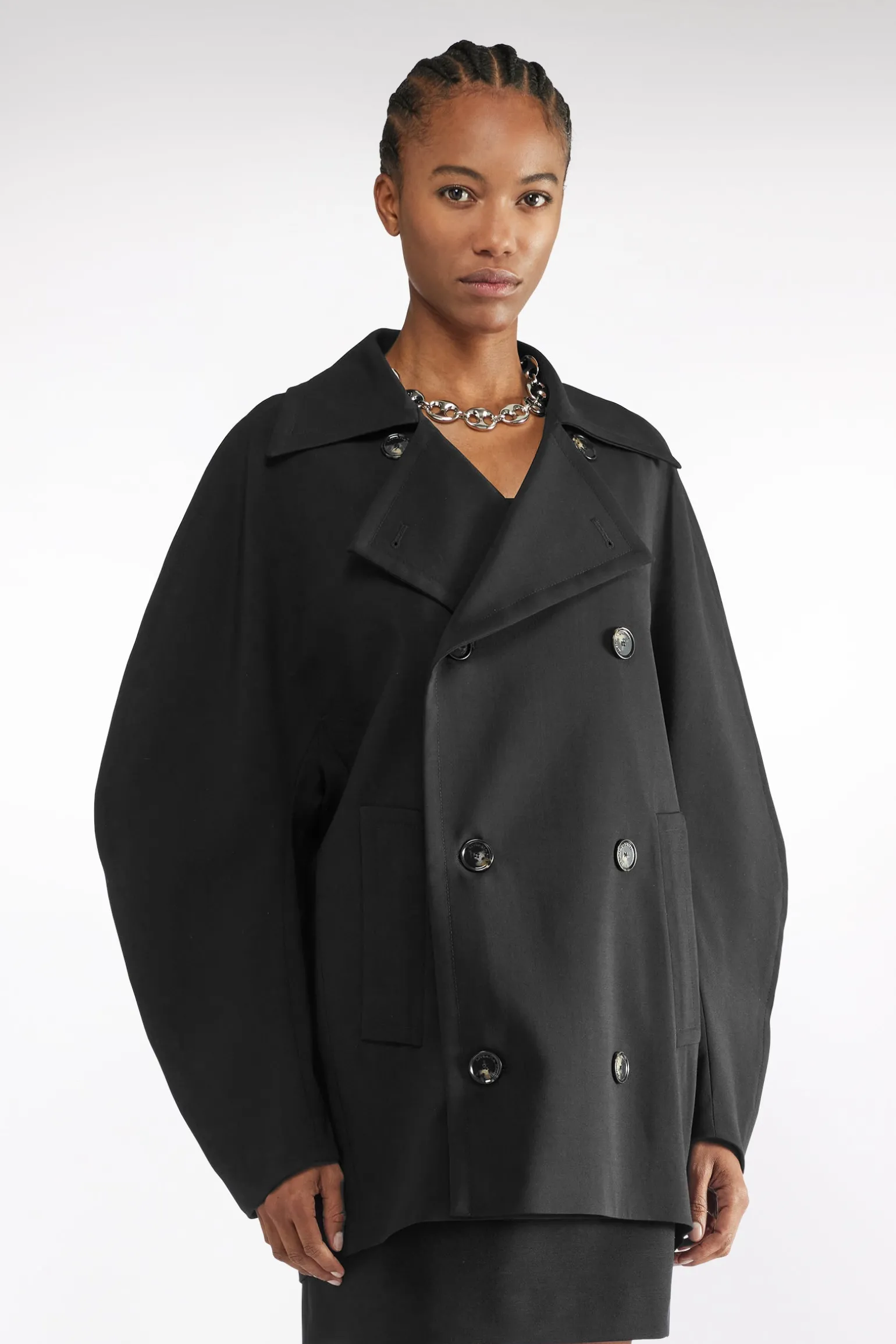 VESTE EN TOILE DE LAINE