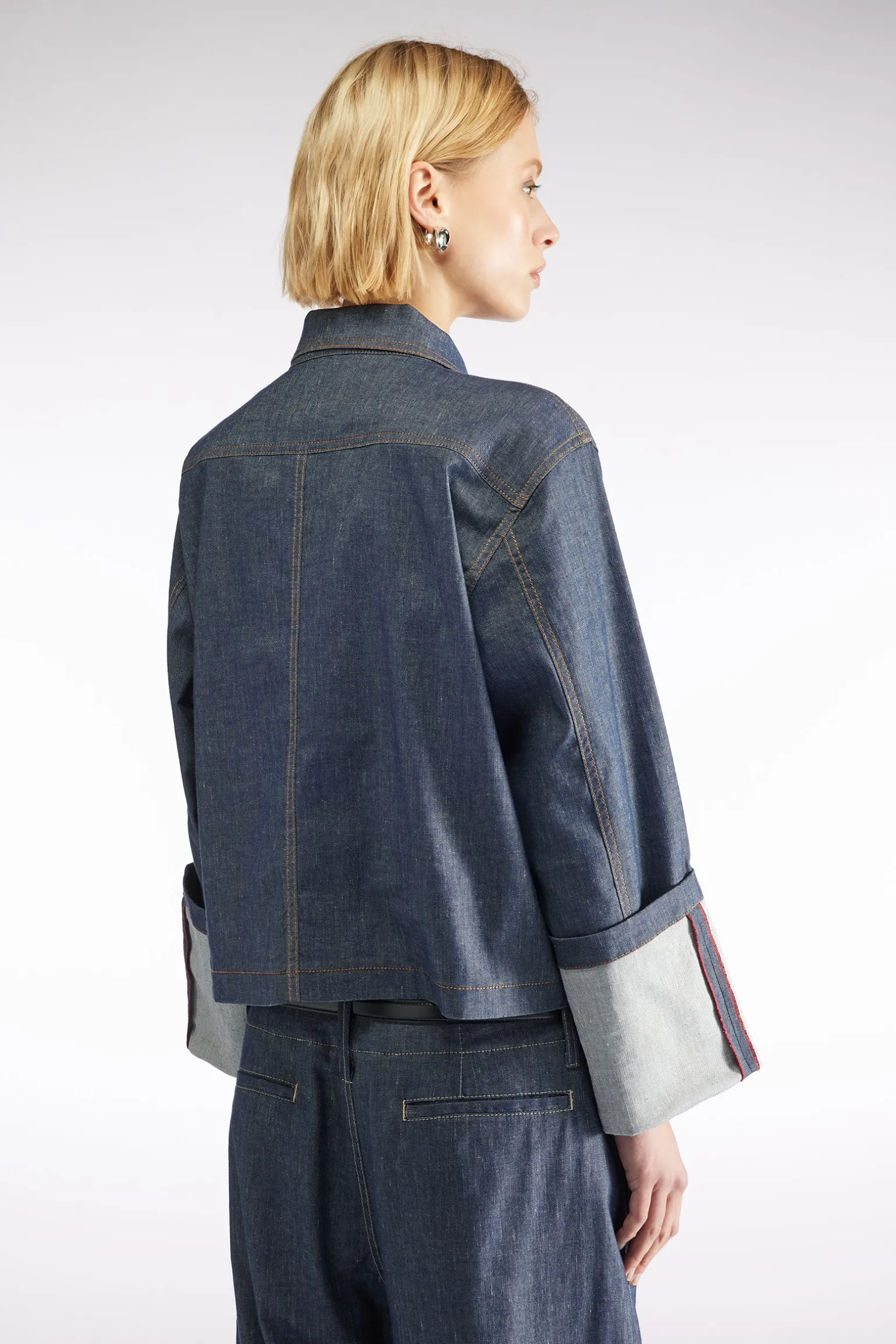 VESTE EN TOILE DENIM
