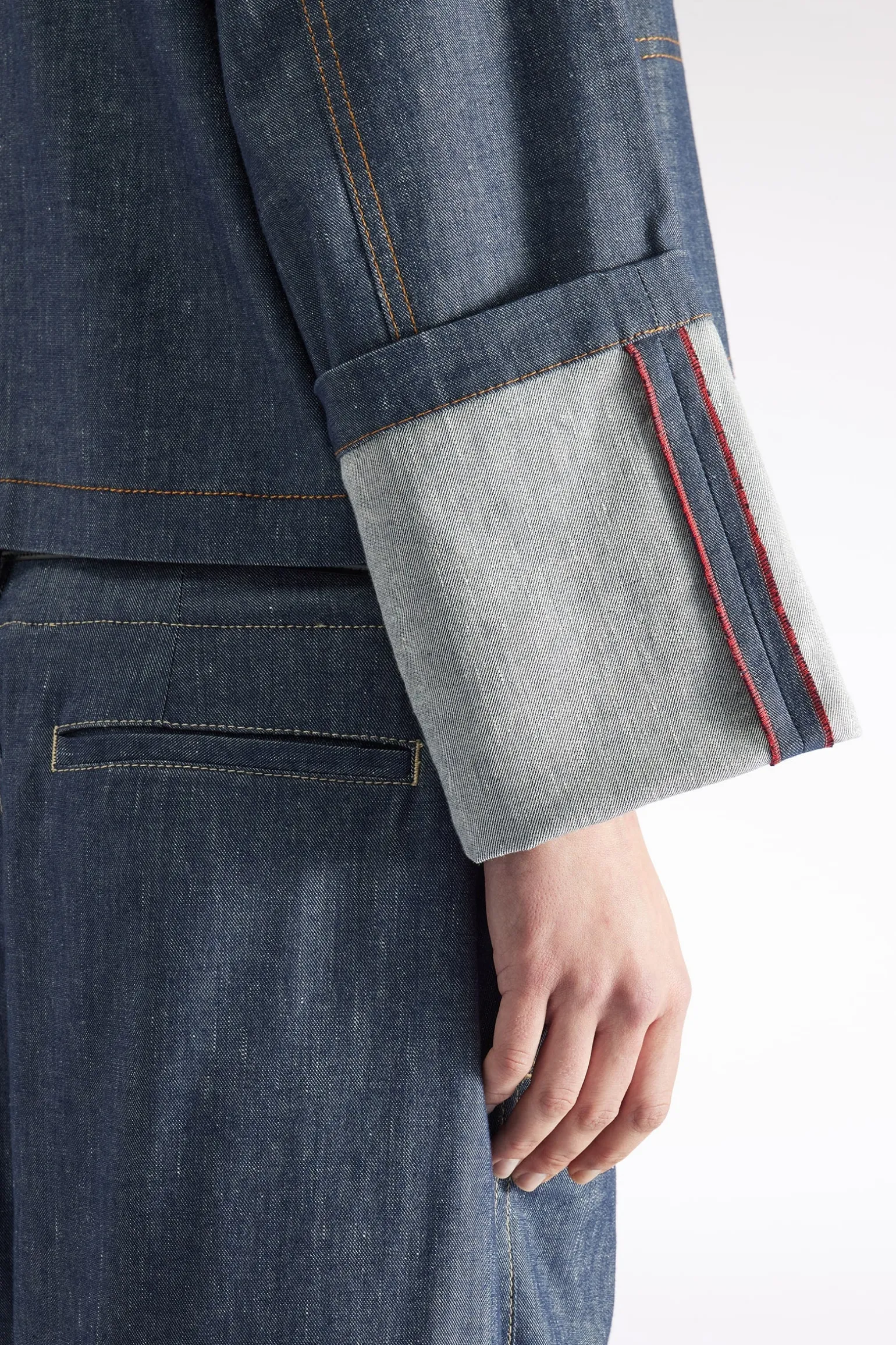 VESTE EN TOILE DENIM